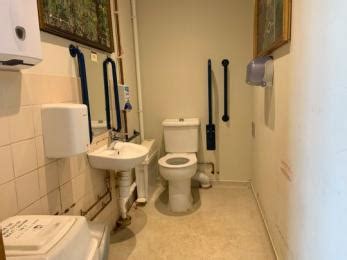 Courtyard accessible toilets